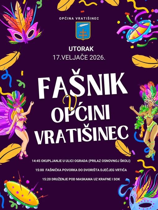 Fašnik u Općini Vratišinec
