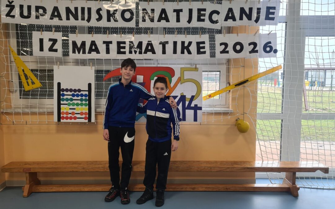 Županijsko natjecanje iz matematike 2026.