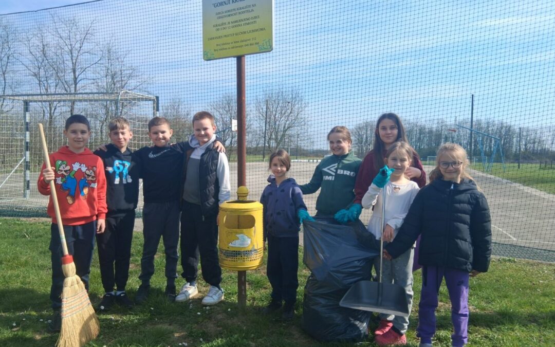 Velika eko-akcija vrijednih učenika 2./4. razreda PŠ