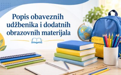 Popis obaveznih udžbenika i dodatnih obrazovnih materijala za školsku godinu 2026./2027.
