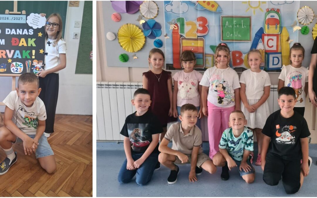 Dobro nam došli, naši prvašići!