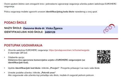 Osiguranje učenika 2026./2027.